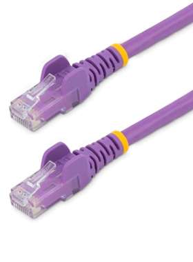 Startech N6PATCH100PL 星科 30米Cat6紫色RJ45转公头RJ45公头U/U