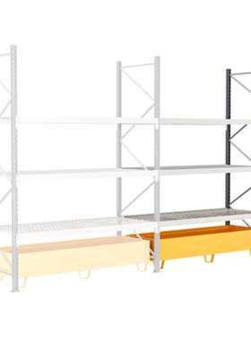 Manorga ZRRETBAC2518803S2 RAL 7024 钢板镀锌储物架系统 货架系