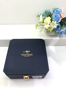 SEOSEOO袋鼠皮带男款真皮2025新款男高档送礼盒正品头层牛皮带金