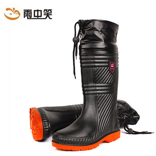 Chaussures - bottes caoutchouc homme pour hiver - semelle tendon - Ref 959995 Image 3