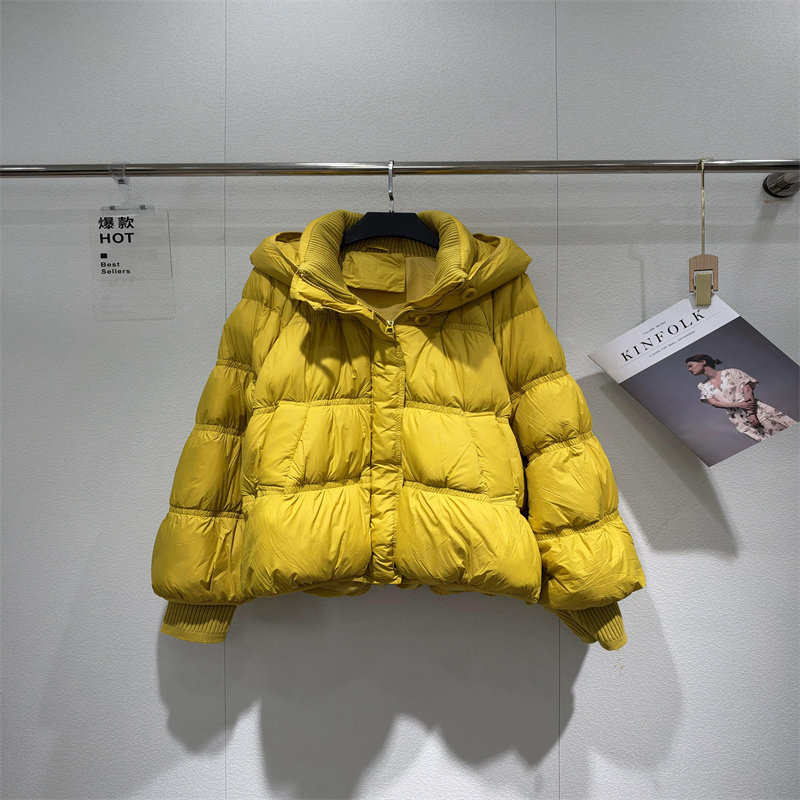 88208阿伊米2026冬新款大码女装显瘦羽绒服时尚遮肉百搭休闲连帽