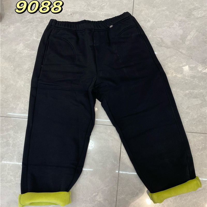 9088起点终点2025冬季新款大码女装显瘦加绒裤子小脚高腰百搭时尚