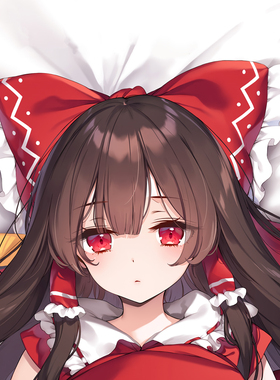 C105 ke-ta剧毒少女 东方Project 博丽灵梦 二次元动漫等身抱枕套