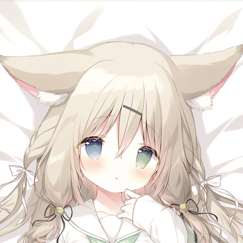 白玉 しらたま 兽耳看板娘 このはちゃん 动漫二次元等身抱枕套