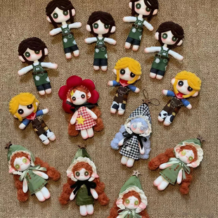 布的布第五人格DIY棉花娃娃手作玩偶手工娃娃纯手工制作手缝娃娃