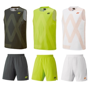 JP版25年尤尼克斯yonex羽毛球服安赛龙系列男款大赛服10687 15227