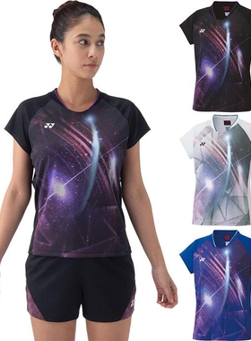 JP版24年尤尼克斯yonex网球大赛服女款短袖短裤20819 25096日本产