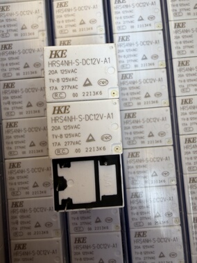 HRS4NH-S-DC12V-A120A 125VAC 17A 277VAC 8脚