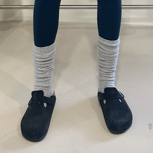 十三行韩国老板娘widelia袜子女维多利亚老大同款长袜针织长筒袜