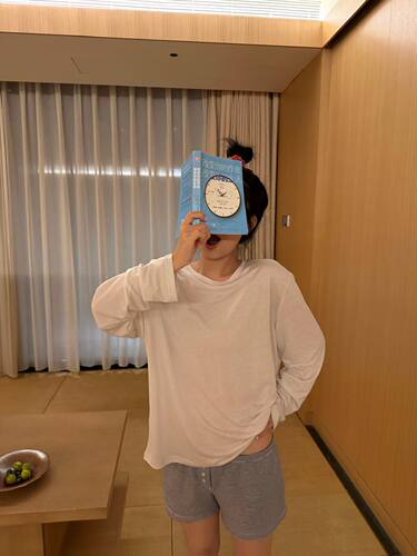 LOST LAND正品～防晒罩衫宽松休闲慵懒松弛感T恤长袖薄款空调衫