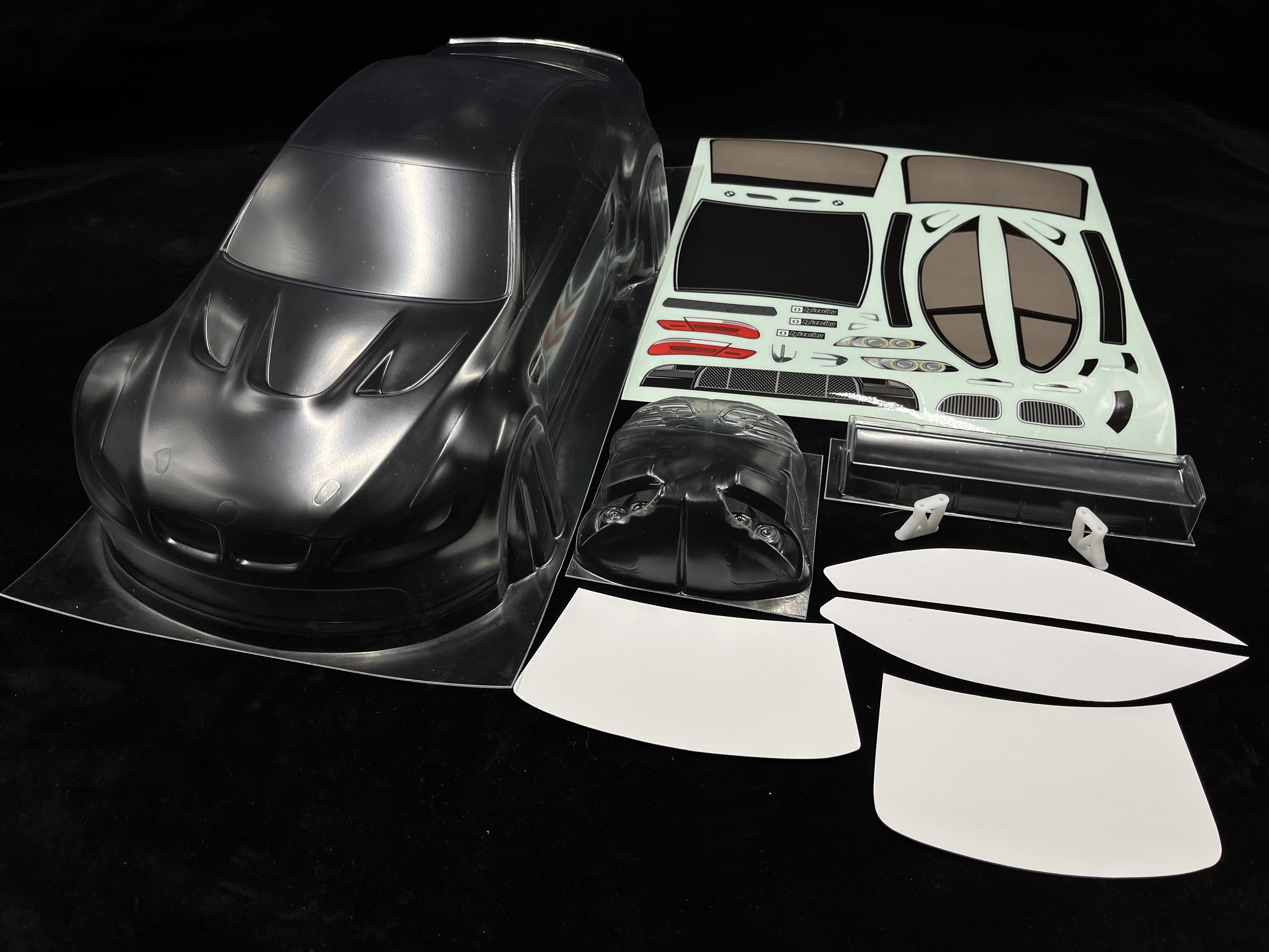 1|10 플랫 스포츠카 전기 룸 드리프트 자동차 쉘 BMW BMW M3 GT2 자동차 쉘 사쿠라 KEISHANG HPI 투명 PC 쉘