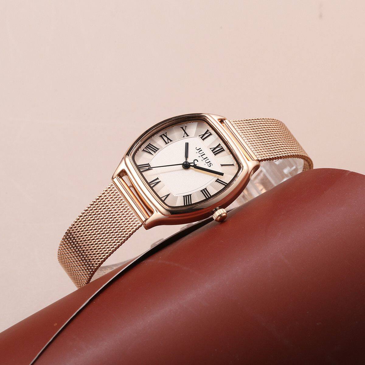 【关注立减】聚利时石英女表轻奢方盘复古款简约潮流女表女士手表