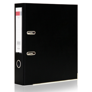 【企采】5481经济型快捞夹a43寸文件夹三寸活页资料夹档案夹2孔夹