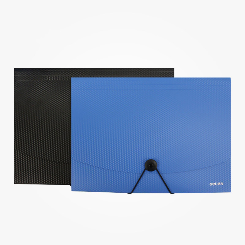 [기업구매] 델리 5236-A4 오르간 가방 다층 폴더 학생 시험지 폴더 문서 가방 정보 저장 청구서 사무실 가방