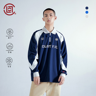 polo衫 CLOT F.C.系列 CLOT拼接长袖 CLOTTEE