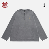 CLOTTEE 竹系列 加厚华夫格开领衫 陈冠希主理 CLOT