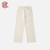 CLOTTEE CLOT 米白直筒长裤 Like Water系列