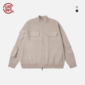 毛衣 榫卯系列陈冠希主理 CLOT 多口袋针织开衫 CLOTTEE