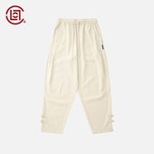 CLOTTEE 中国风Be CLOT 宽松阔腿小脚裤 Like Water系列