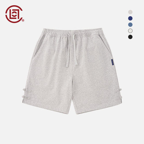 CLOT磨毛盘扣短裤陈冠希主理