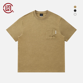 CLOTTEE Like 竹节棉口袋短袖 CLOT T恤中式 Water系列