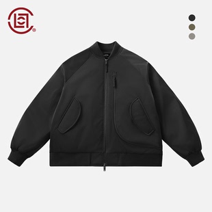 缎面棒球填充夹克 CLOT 榫卯系列 CLOTTEE