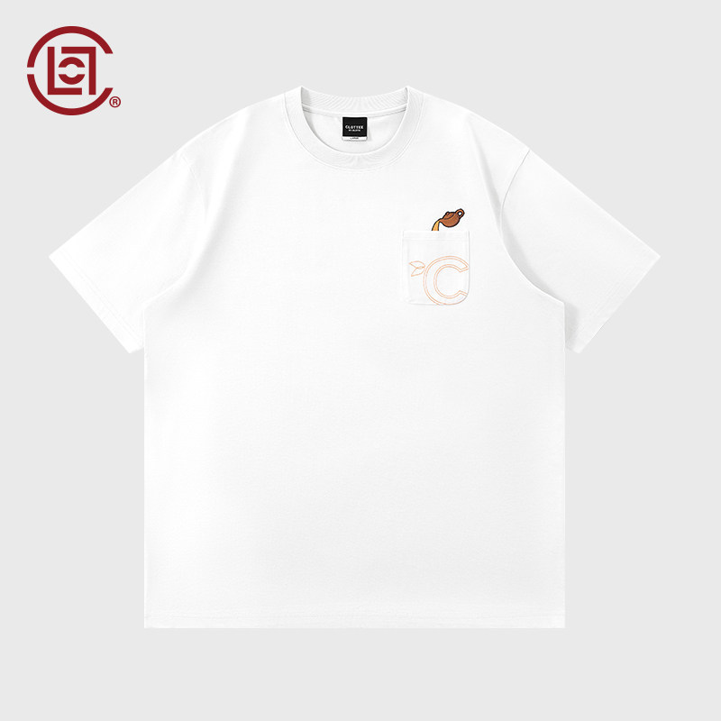 【CLOTTEE by CLOT】口袋乌龙茶短袖T恤 凉感防晒速干