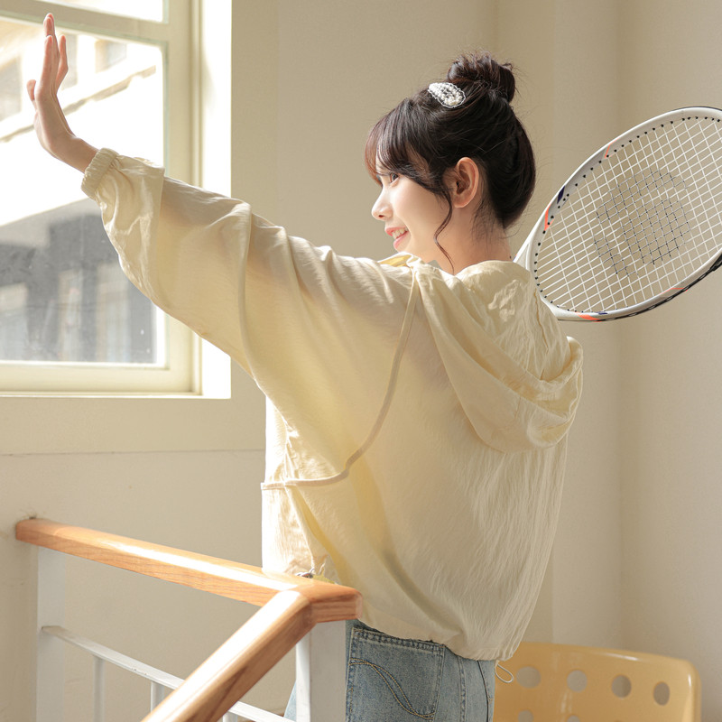 茉语家2023年秋季新款防晒衣韩系黄色外套别致甜辣宽松短款上衣女怎么样,好用不?