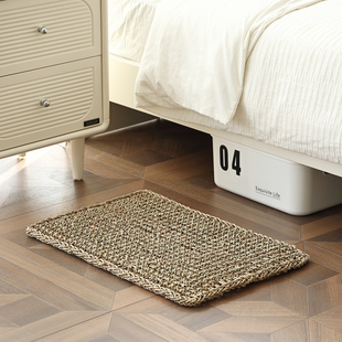 草垫水草编织地垫手工编织门垫环保无异味防滑垫脚踏垫门厅垫