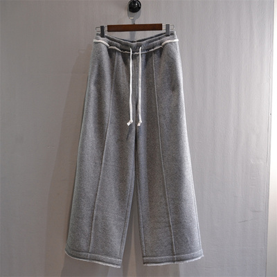 金诚家宽松直筒磨毛休闲裤