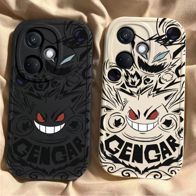 适用oppok11手机壳K12新款oppok10pro全包防摔K10活力版k9x硅胶保护套k7x/k5/k3卡通耿鬼k9s外壳k1男女带挂绳