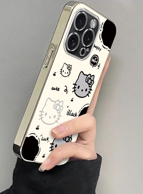 适用苹果15Pro手机壳iPhone15Pr0猫爪kt猫保护套iP15P新款PeoRPo硅胶Por全包Pri防摔Pto平果po萍果ro男女