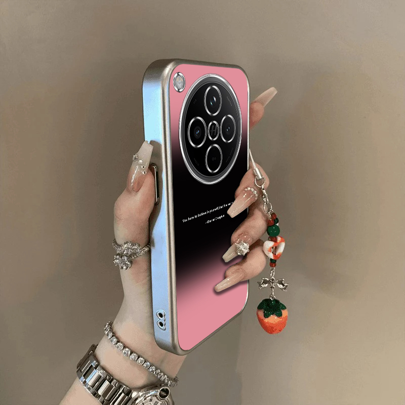 适用OPPOFindX8s手机壳黑粉渐变英文FindX8Ultra保护套X8s+新款OPPO硅胶Find全包防摔0PP0加OPX十OPPOX男女