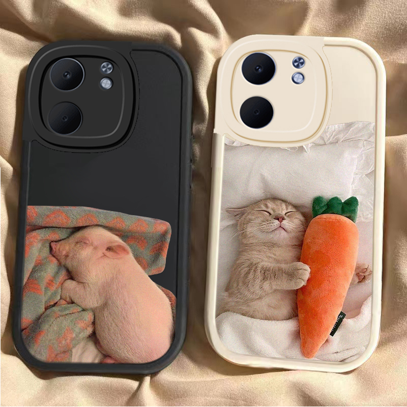 适用小米15SPro手机壳Xiaomi15S Pro保护套S15SP新款硅胶镜头全包防摔高级感外壳SPr0SPor男女睡觉懒猪