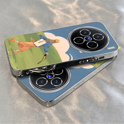 适用vivox200手机壳新款x100pro风和自由X90Sx70硅胶外壳x60/x50/x80全包防摔x27女X30电镀x23x21a/20/