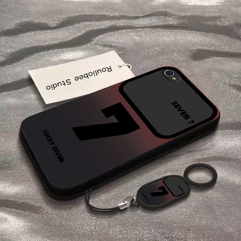 适用苹果4s手机壳渐变7号秒变17外壳iPhone4硅胶全包防摔保护套IP4女款可爱网红5S新款直边iphone4个性软壳潮