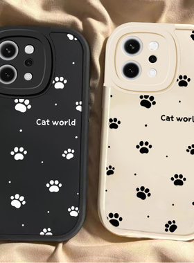 适用OPPOReno14手机壳Reno14Pro保护套新款硅胶OPPORen镜头全包防摔外壳0PP0Ren014Pr0男女星星猫咪