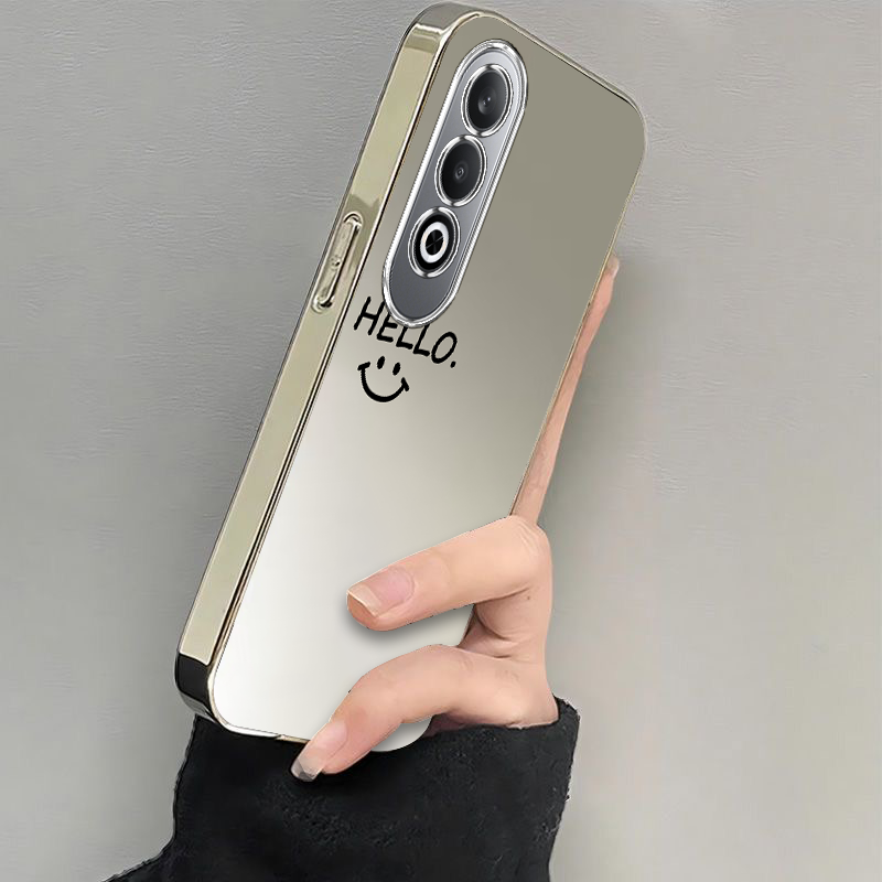 适用oppok12手机壳k12x新款oppok10pro/k11嗨喽笑脸K10活力版oppk9x软硅胶套k5全包防摔opopk3/k7k9s电镀k1