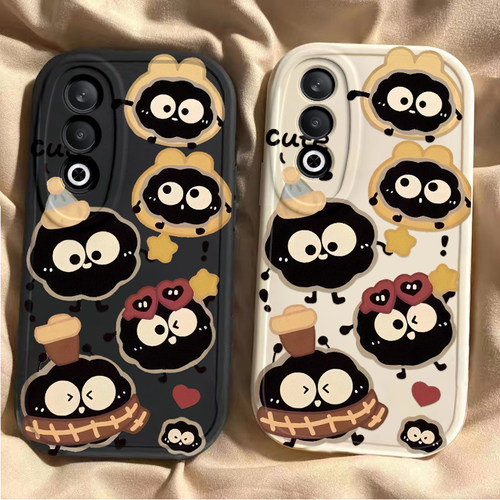 适用oppok12手机壳k12x新款oppok10pro/k11带帽煤球K10活力版oppk9x软硅胶套k5全包防摔opopk3/k7k9s男k1女潮