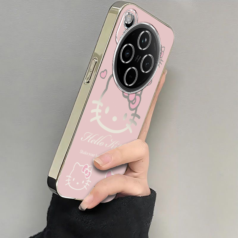 适用OPPOFindX8s手机壳粉色KT猫1FindX8Ultra保护套X8s+新款OPPO硅胶Find全包防摔0PP0加OPX十OPPOX男女