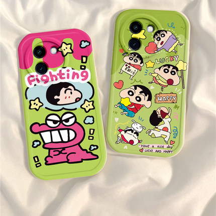 适用vivoy200手机壳新款y78/y77e可爱y76s硅胶套vovoy66y73sy71t全包防摔y93s卡通小新viviy85a男女y70s潮m+