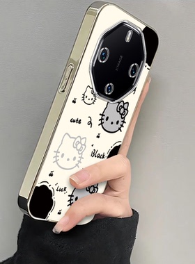 适用华为Mate60RS非凡大师手机壳MT60ProRS保时捷版M60Pro猫爪kt猫保护套新款硅胶全包防摔超凡专用飞凡男女