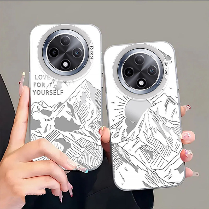 适用oppoa3pro手机壳a2/a1/a58新款a93s软opopa96日落金山A575G电镀a11x全包a32防摔a72高级感a35女a91a83