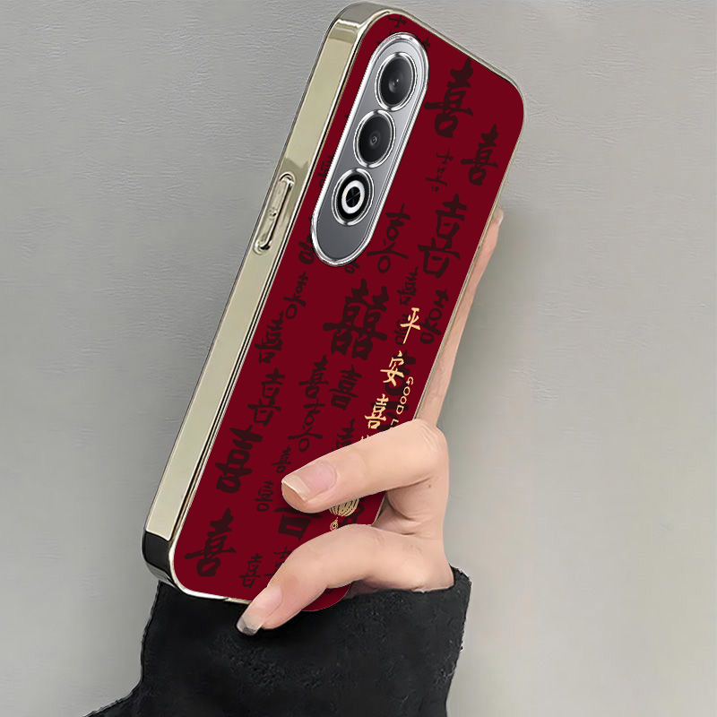 适用oppok12手机壳k12x新款oppok10pro/k11有财平安喜乐K10活力版oppk9x软硅胶套k5全包防摔opopk3/k7k9sk1女