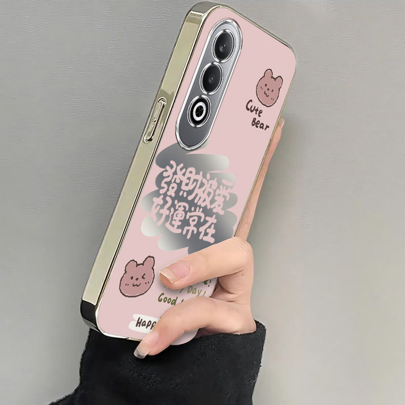 适用oppok12手机壳k12x新款oppok10pro/k11发财被爱K10活力版oppk9x软硅胶套k5全包防摔opopk3/k7k9s电镀k1女