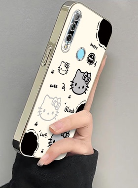 适用华为畅享10E手机壳猫爪kt猫保护TL00套AL20新款外壳MEDAL荣耀畅想MEDTL十E10享畅亨硅胶全包防摔男女