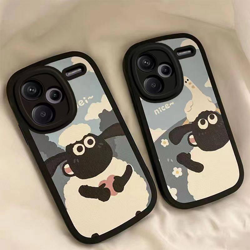 红米Note13Pro+手机壳RedmiNote13Por保护5G套Redmi小米新款13网红可爱潮noto全包nont防摔not男女n0te外壳十