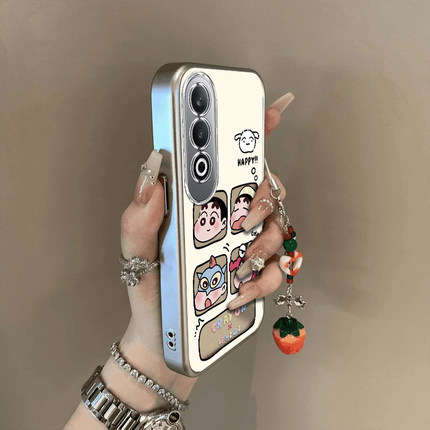 适用oppok12手机壳k12x新款oppok10pro/k11四宫格小新镂空K10活力版oppk9x软硅胶套k5全包防摔opopk3/k7k电镀