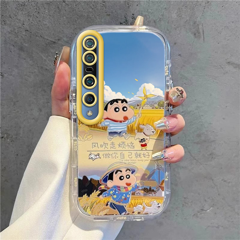 风吹走烦恼适用小米10pro手机壳硅胶mi10pro保护5G套全包防摔镜面支架男十女生软潮牌外壳新款por后壳pr0曲屏