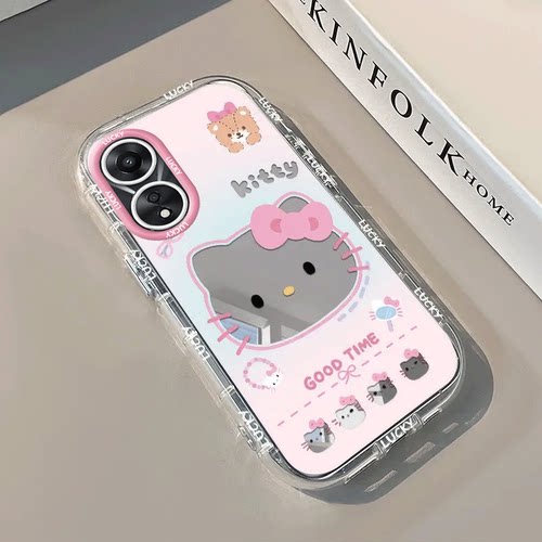 适用PHJ110手机壳OPPOPHJ110保护套OPPO型号OPP0PP0PPO新款OPPHJ11O硅胶OPOPPHJ全包防摔PPOPHJ男女可爱KT猫